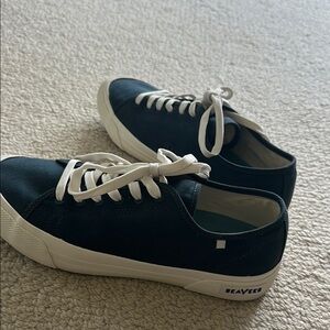 Seavees Black and White Sneakers